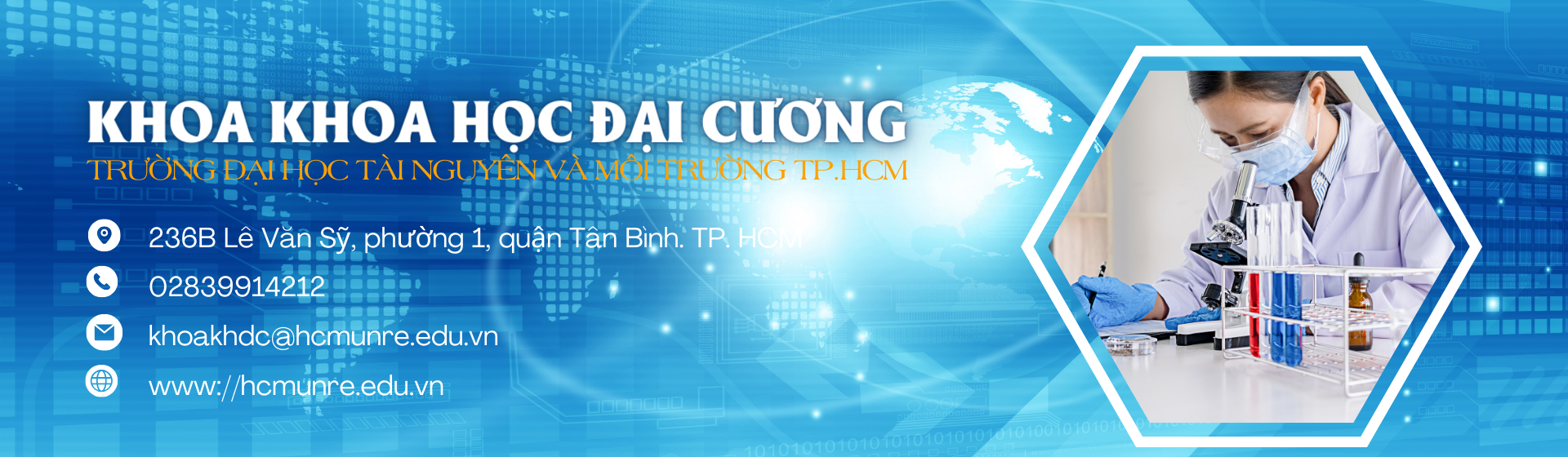 Khoa Khoa học Đại cương HCMUNRE