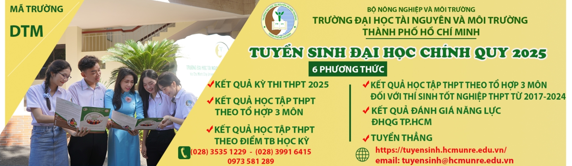 Trường ĐH Tài nguyên và Môi trường Tp. HCM
