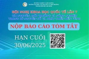 NỘP BÁO CÁO TÓM TẮT HỘI NGHỊ KHOA HỌC QUỐC TẾ
