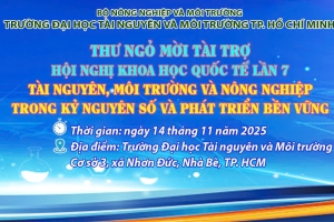 THƯ NGỎ Mời tài trợ Hội nghị Khoa học Công nghệ Quốc tế lần thứ 7 năm 2025