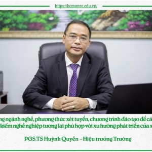 Trường ĐH Tài nguyên và Môi trường Tp. HCM
