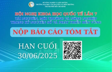 NỘP BÁO CÁO TÓM TẮT HỘI NGHỊ KHOA HỌC QUỐC TẾ