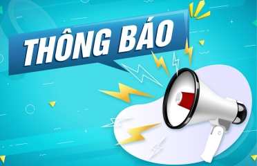 THÔNG BÁO SỐ BÁO DANH