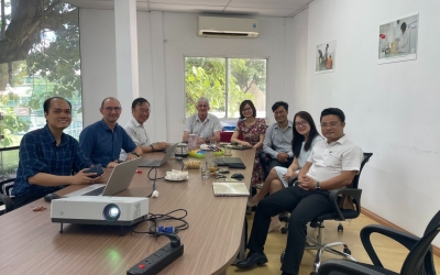 Họp trao đổi hợp tác giữa trung tâm CARE - Đại học Bách Khoa TPHCM và nhóm nghiên cứu về Khí tượng Thủy văn – trường Đại học Tài nguyên và môi trường TPHCM