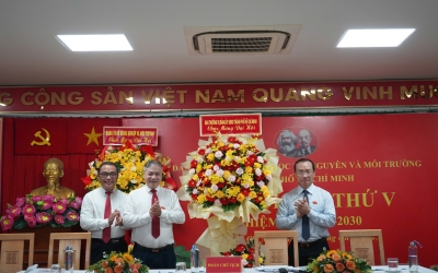 Đại hội Đảng bộ Trường Đại học Tài nguyên và Môi trường TP. Hồ Chí Minhlần thứ V, nhiệm kỳ 2025 - 2030