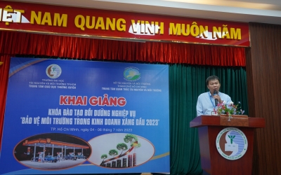[TT] Khai giảng lớp “Nghiệp vụ bảo vệ môi trường trong kinh doanh xăng dầu năm 2023”