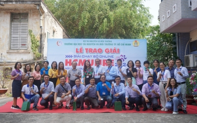 Buổi Tổng kết và Trao giải Giải chạy bộ Online HCMUNRE 2024