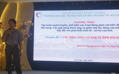 Các giải pháp thích ứng và giảm nhẹ tác động của biến đổi khí hậu đối với phát triển kinh tế - xã hội của tỉnh Bình Thuận