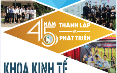 Điểm lại một số thành tựu nổi bật của Khoa kinh tế tài nguyên và môi trường