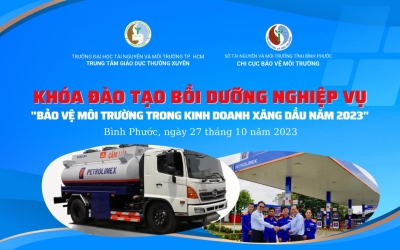 Khai giảng lớp Nghiệp vụ bảo vệ môi trường trong kinh doanh xăng dầu năm 2023 Bình Phước
