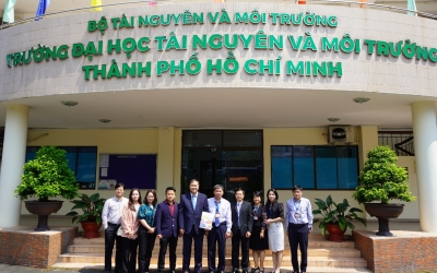 Trường Đại học Tài nguyên và Môi trường TP.HCM trao đổi và làm việc với Trường Đại học Kỹ thuật Hàn Quốc