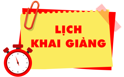 THÔNG BÁO KẾ HOẠCH KHAI GIẢNG THÁNG 06 NĂM 2024