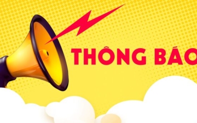 Thông báo: Đấu giá quyền thuê mặt bằng dùng để khai thác dịch vụ nhà ăn, cửa hàng tiện ích, căn tin tại trường Đại học Tài nguyên và Môi trường TP Hồ Chí Minh